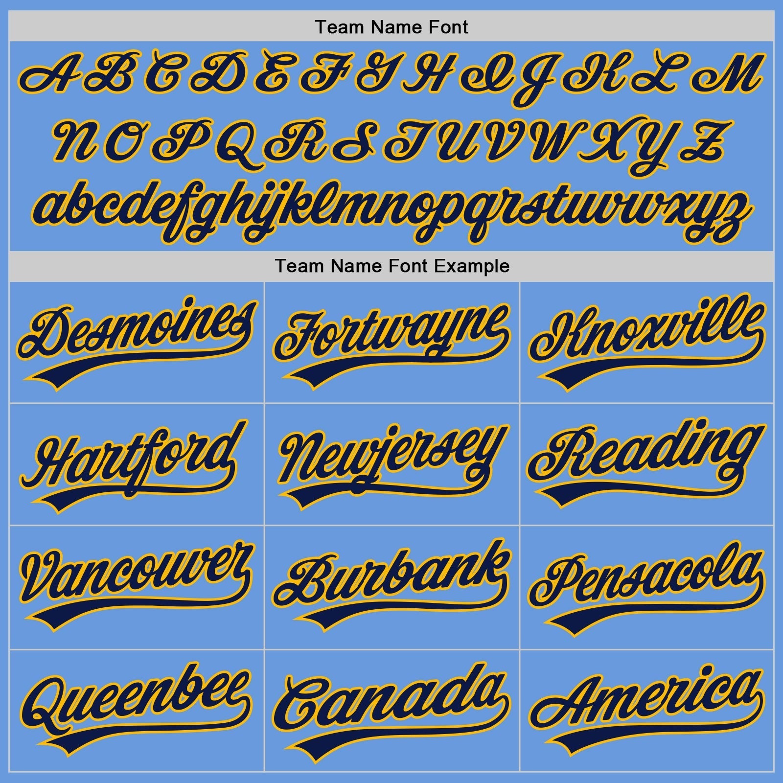 Custom Light Blue Gold-Navy Authentic Throwback Baseball Jersey baseball jersey product view 4