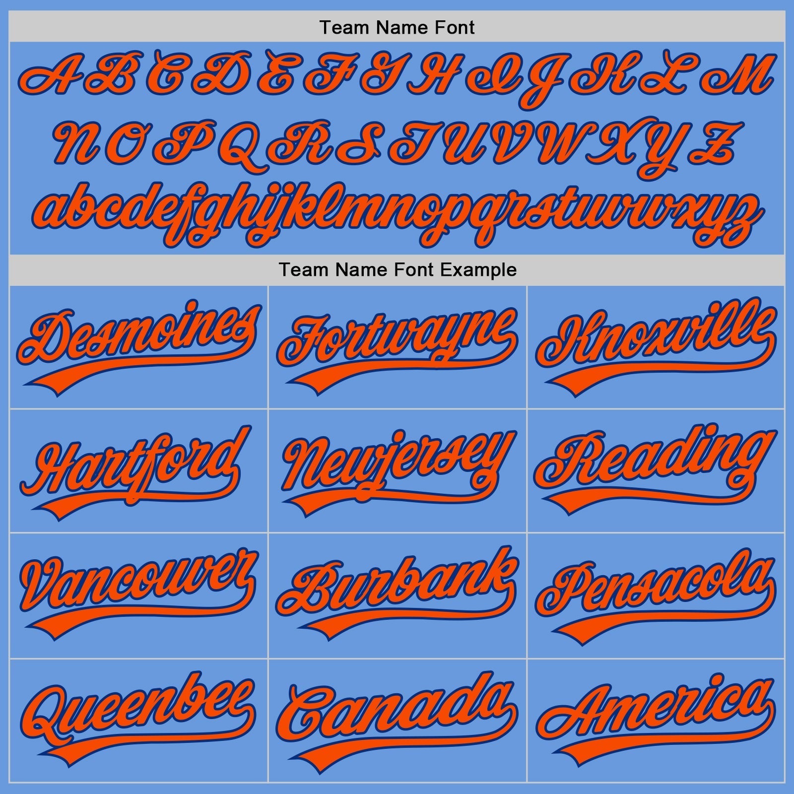 Custom Light Blue Orange-Royal Authentic Throwback Baseball Jersey baseball jersey product view 4