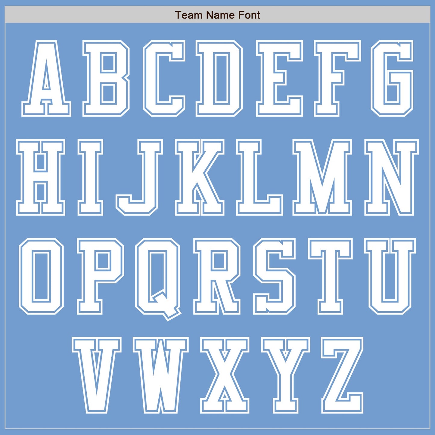 Custom Light Blue White Authentic Baseball Jersey baseball jersey product view 3