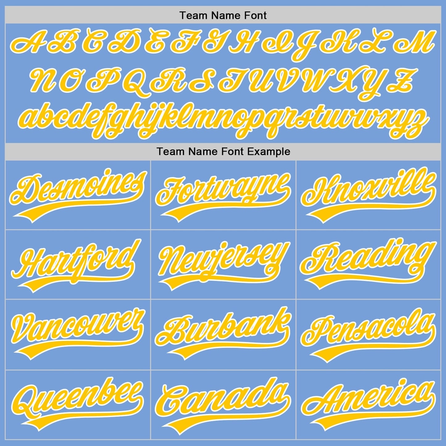 Custom Light Blue Yellow-White Authentic Baseball Jersey baseball jersey product view 4