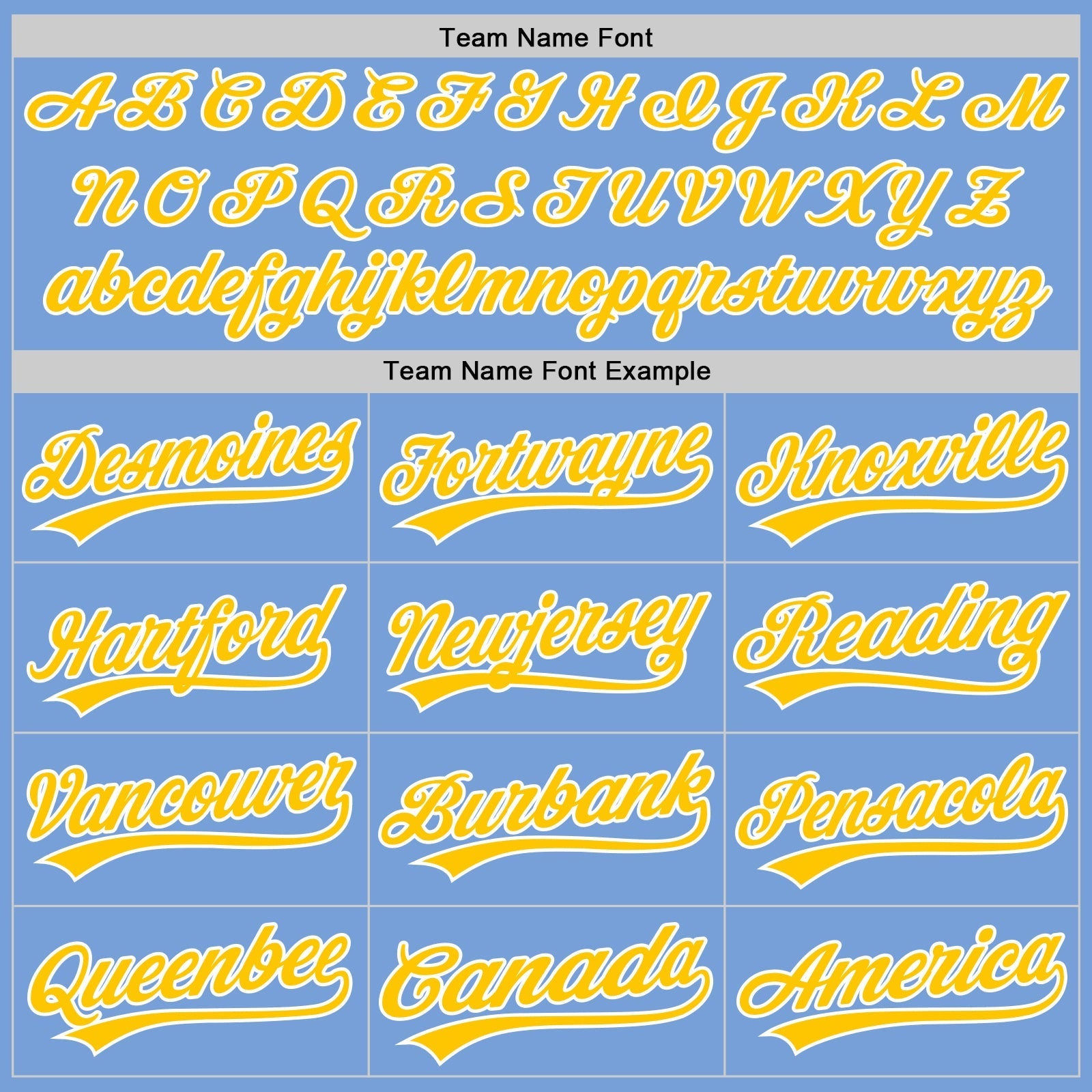 Custom Light Blue Yellow-White Authentic Baseball Jersey baseball jersey product view 4