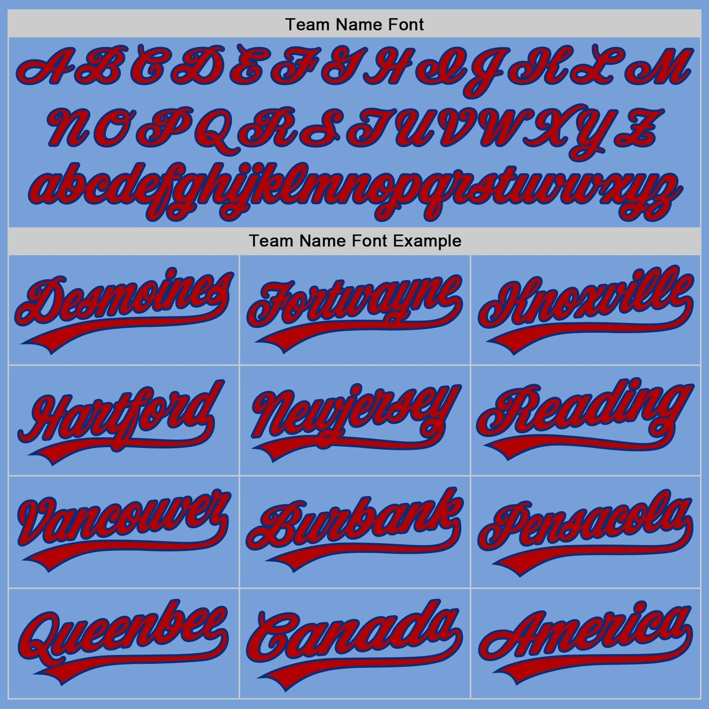 Custom Light Blue Red-Royal Authentic Baseball Jersey baseball jersey product view 4