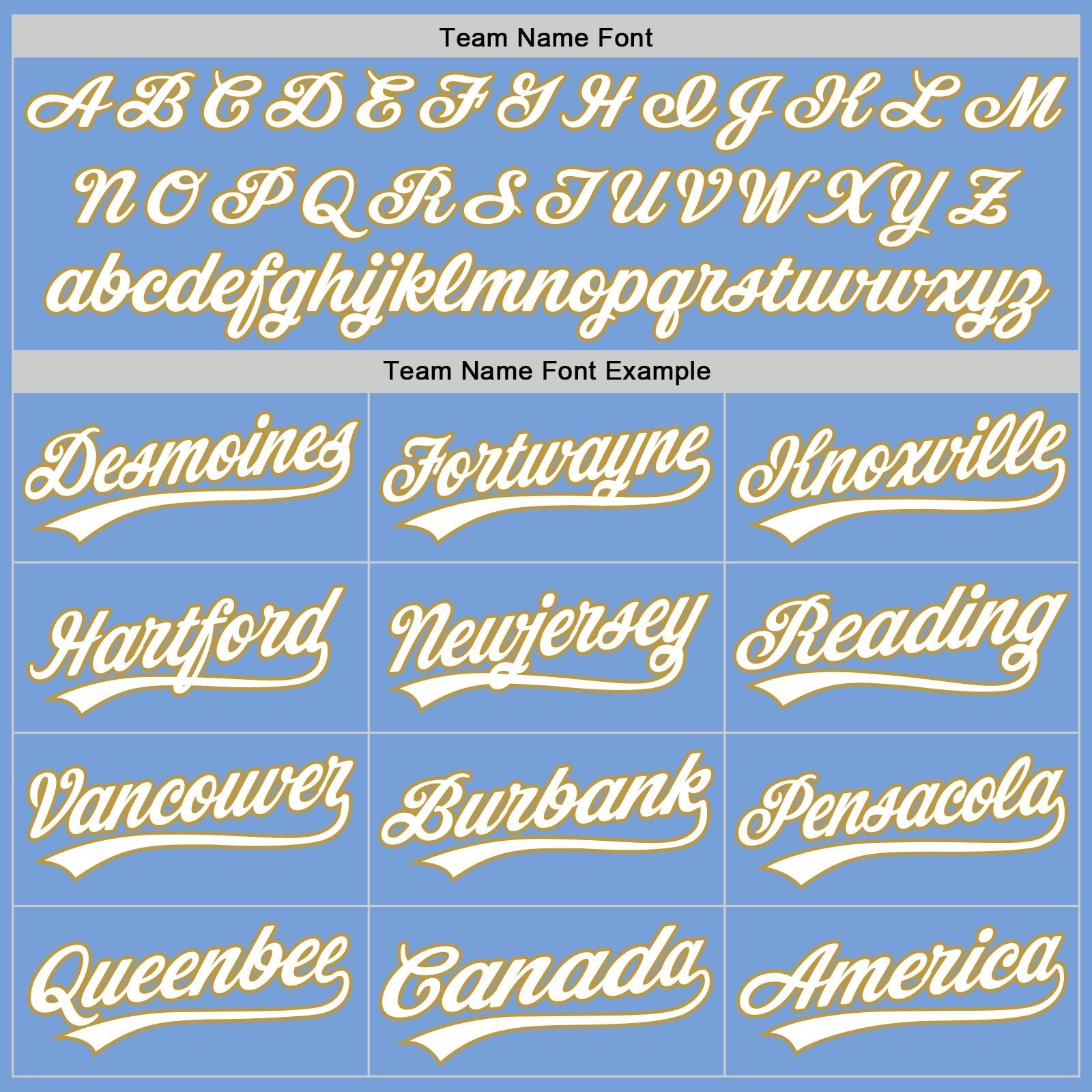 Custom Light Blue White-Old Gold Authentic Baseball Jersey baseball jersey product view 4