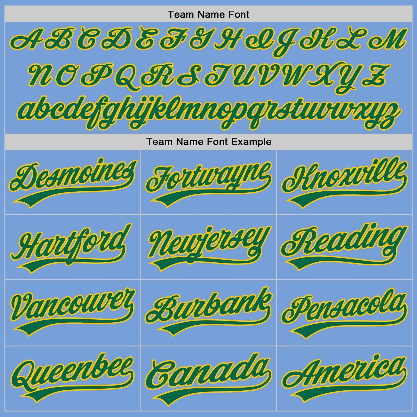 Custom Light Blue Kelly Green-Yellow Authentic Baseball Jersey baseball jersey product view 4