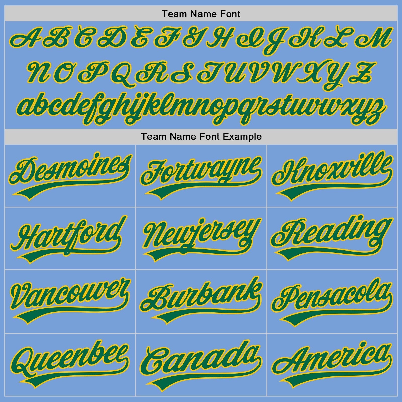 Custom Light Blue Kelly Green-Yellow Authentic Baseball Jersey baseball jersey product view 4