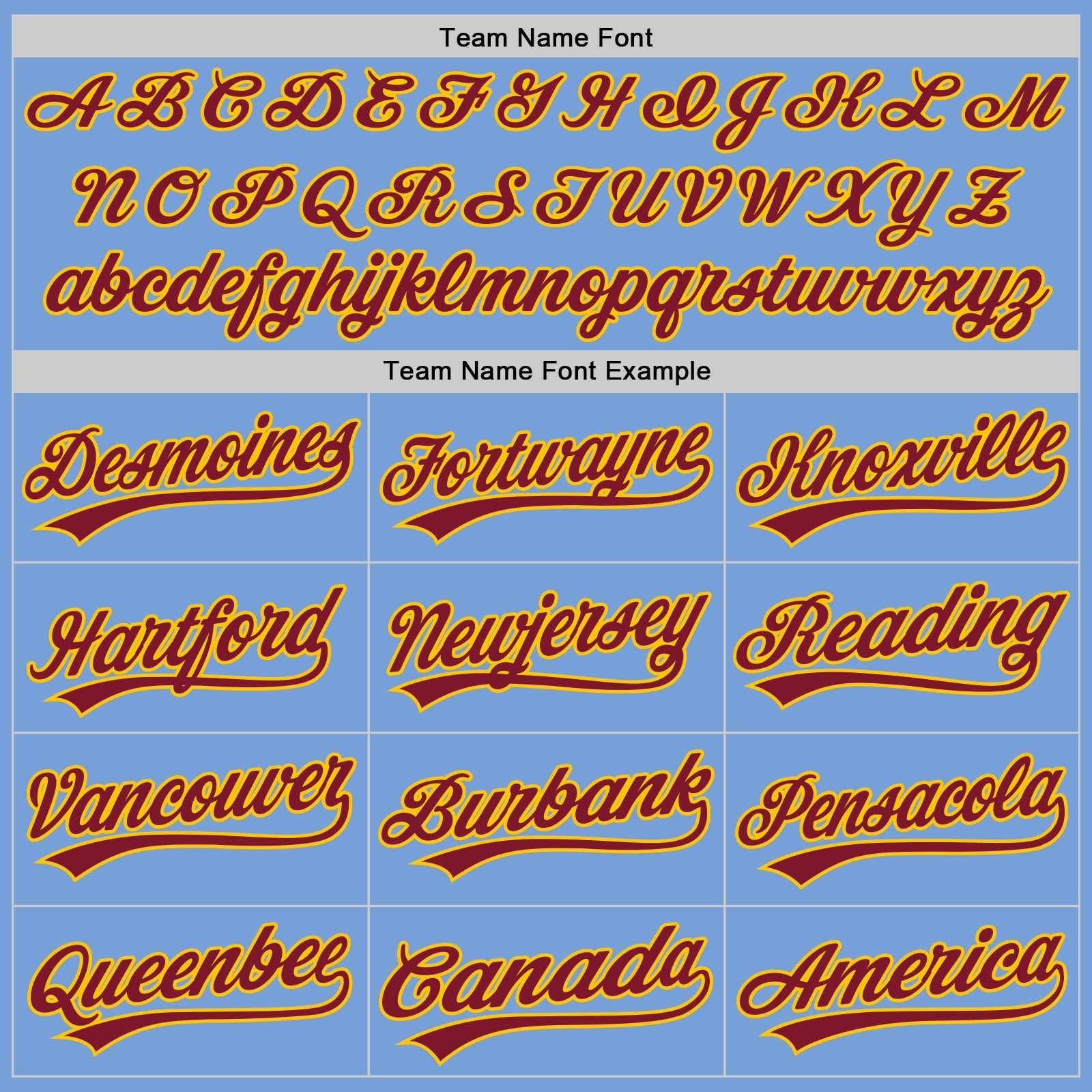 Custom Light Blue Crimson-Yellow Authentic Baseball Jersey baseball jersey product view 4