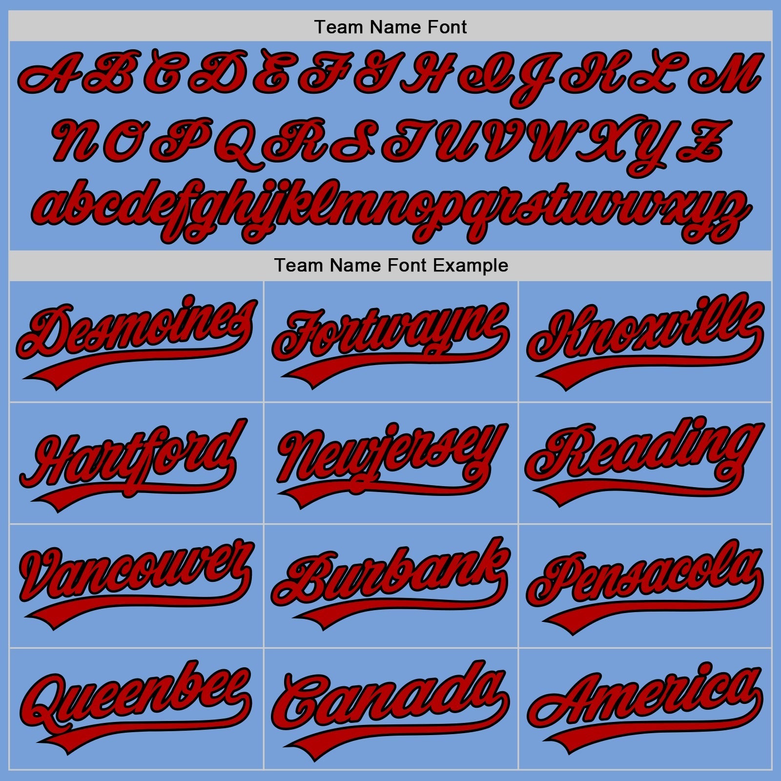 Custom Light Blue Red Black-White Authentic Baseball Jersey baseball jersey product view 4