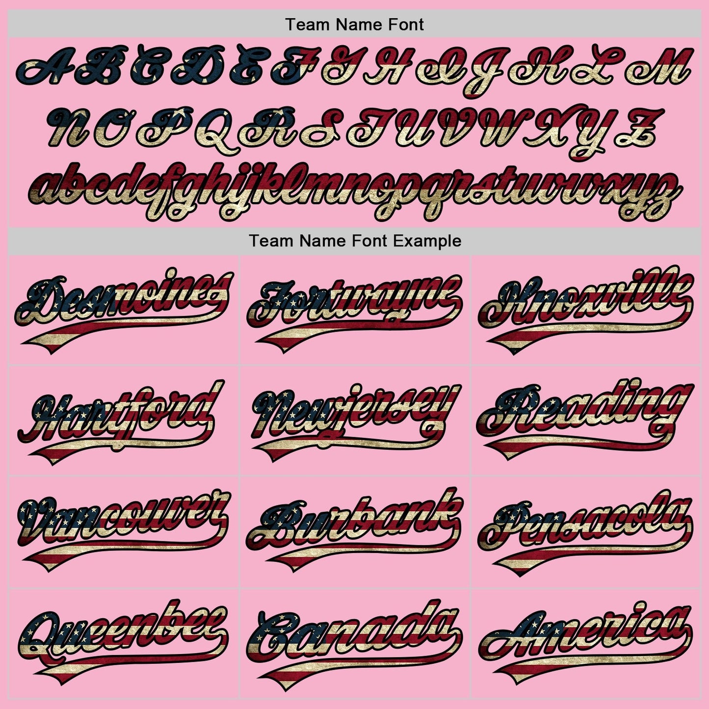 Custom Light Pink Vintage USA Flag-Black Authentic Baseball Jersey baseball jersey product view 4