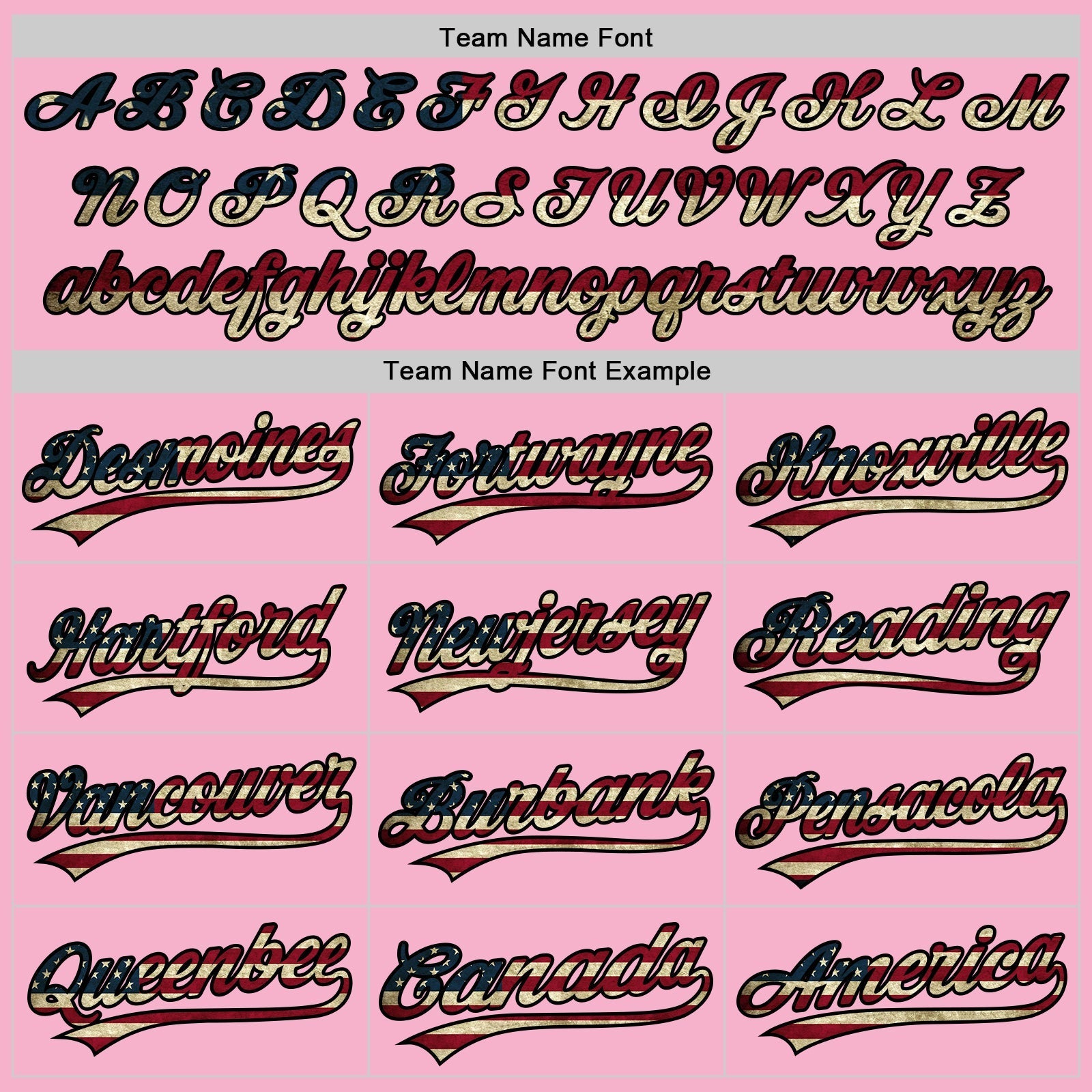 Custom Light Pink Vintage USA Flag-Black Authentic Baseball Jersey baseball jersey product view 4