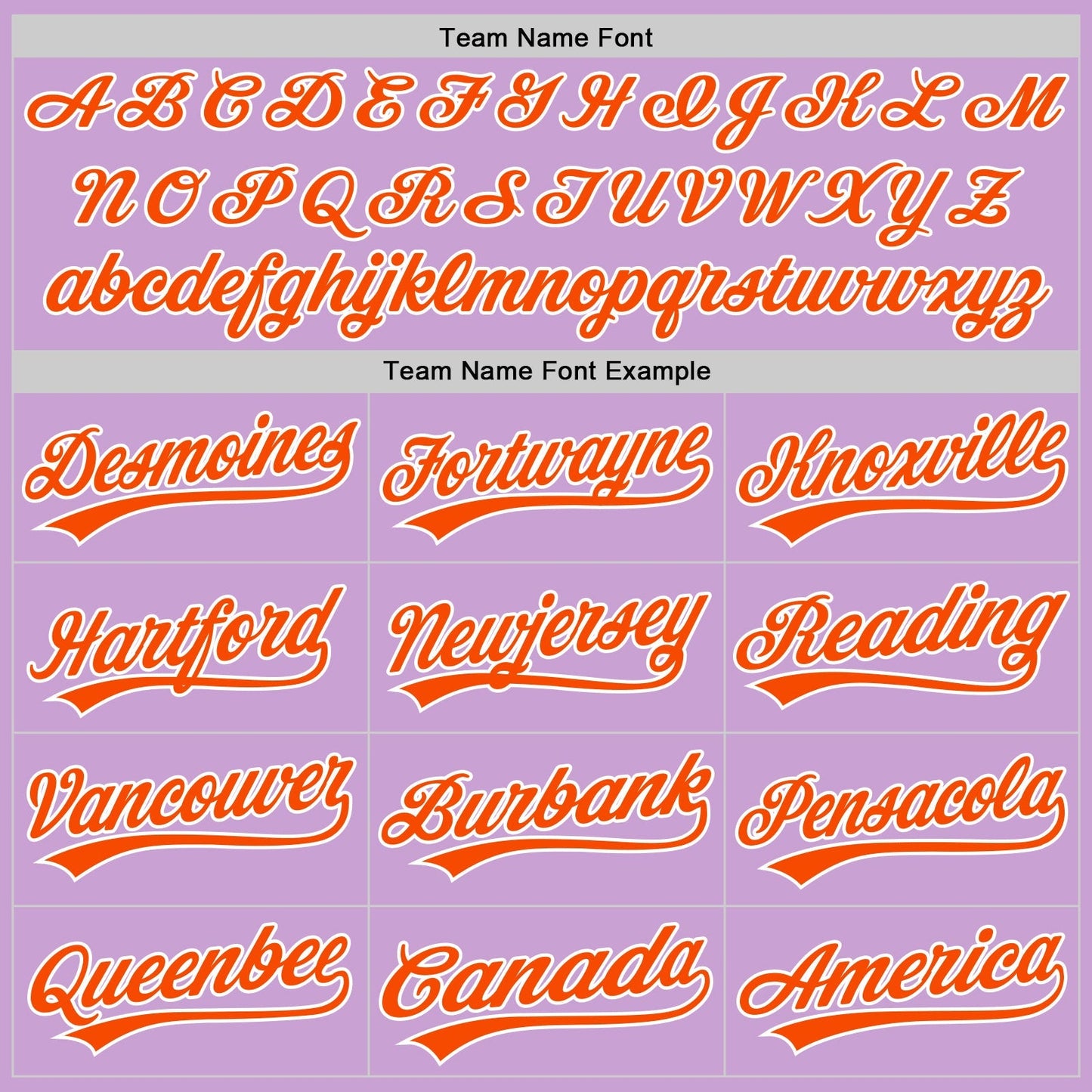 Custom Light Purple Orange-White Authentic Baseball Jersey baseball jersey product view 4