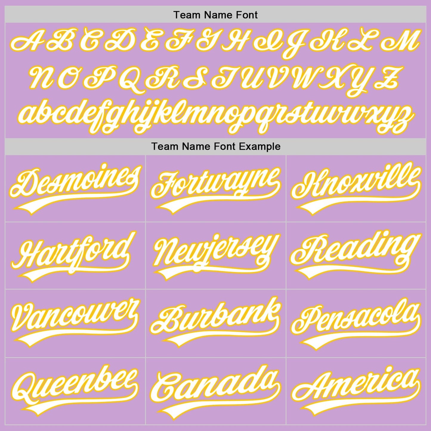Custom Light Purple White-Yellow Authentic Baseball Jersey baseball jersey product view 4