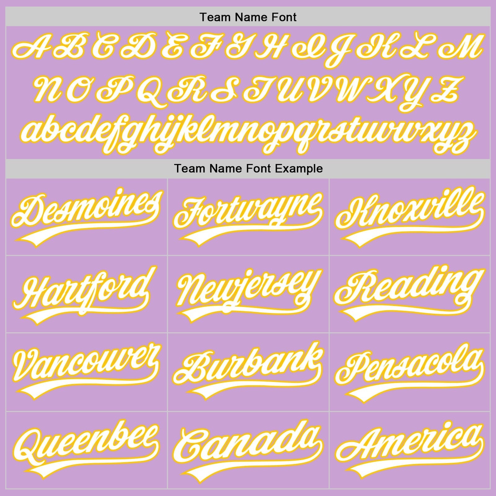 Custom Light Purple White-Yellow Authentic Baseball Jersey baseball jersey product view 4