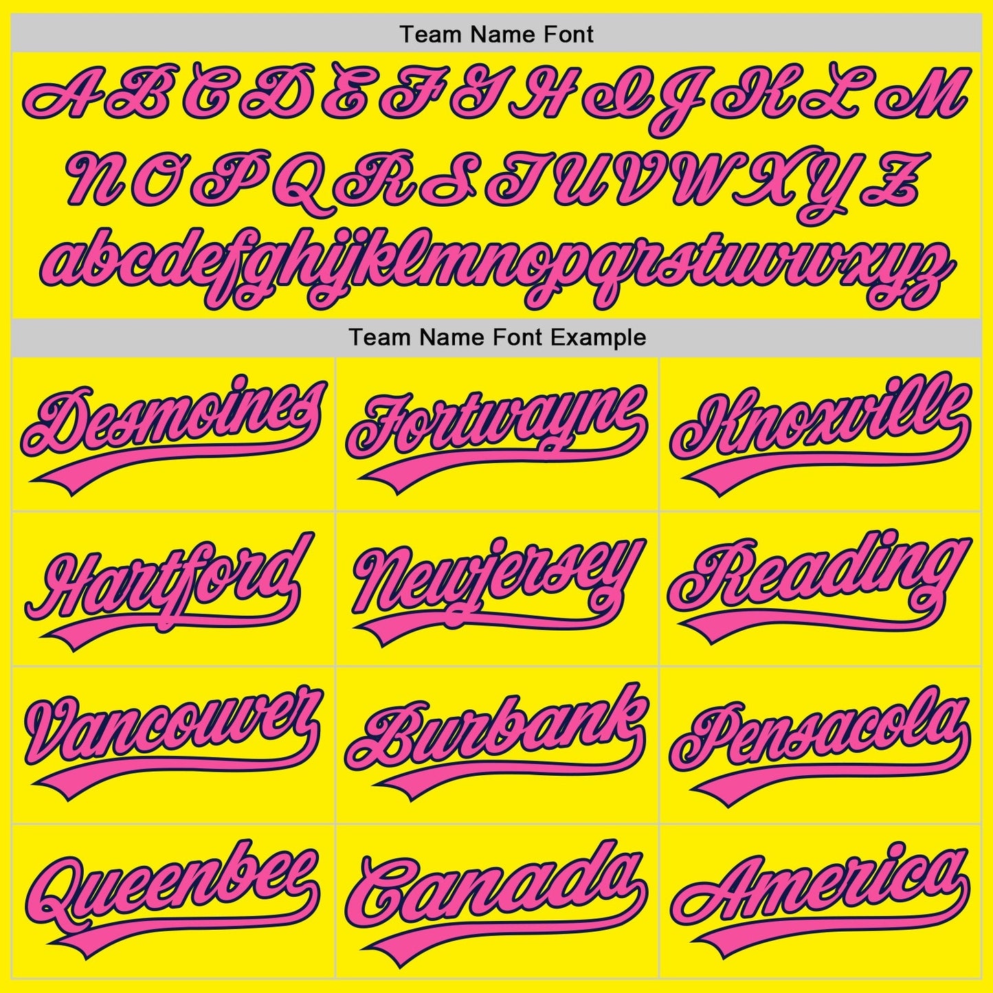 Custom Light Yellow Pink-Navy Authentic Baseball Jersey baseball jersey product view 4