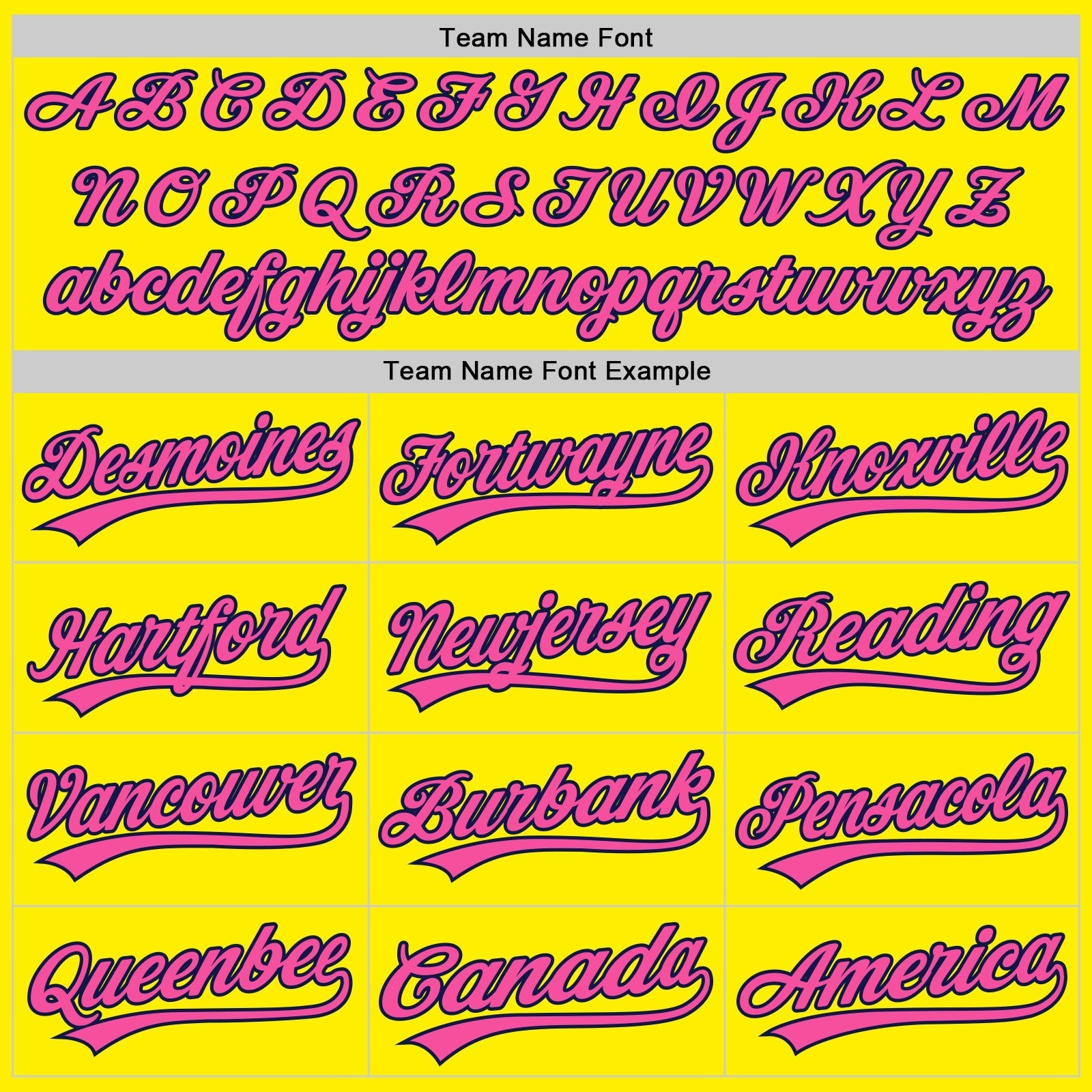 Custom Light Yellow Pink-Navy Authentic Baseball Jersey baseball jersey product view 4