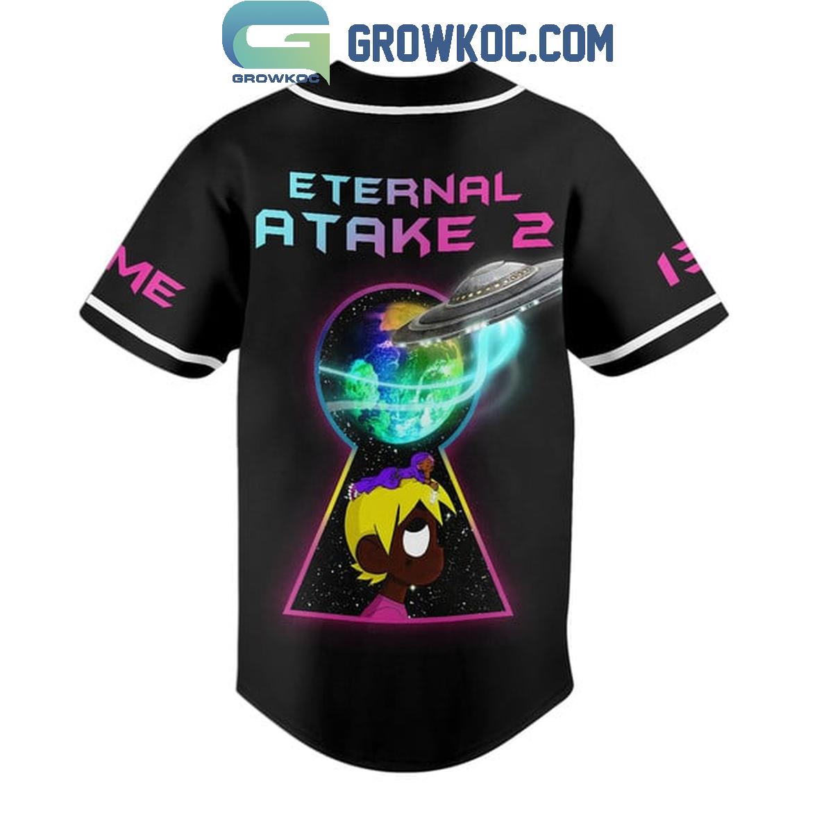 Lil Jon Vert Eternal Atake 2 Personalized Baseball Jersey baseball jersey product view 3