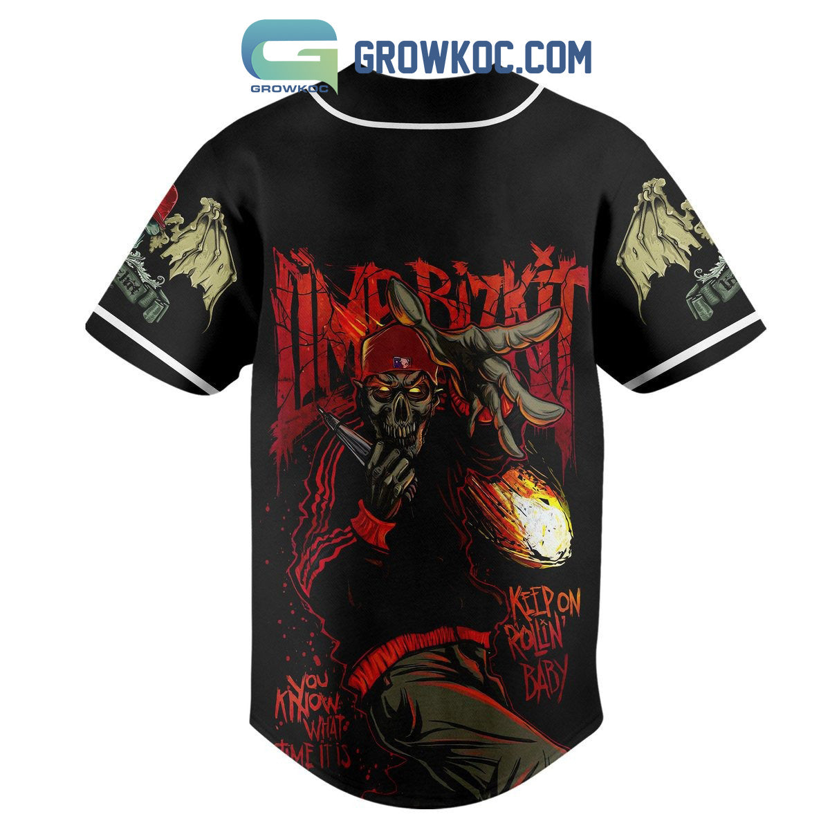 Limp Bizkit 1994 Perfectly Life Being At 29 Baseball Jersey baseball jersey product view 3