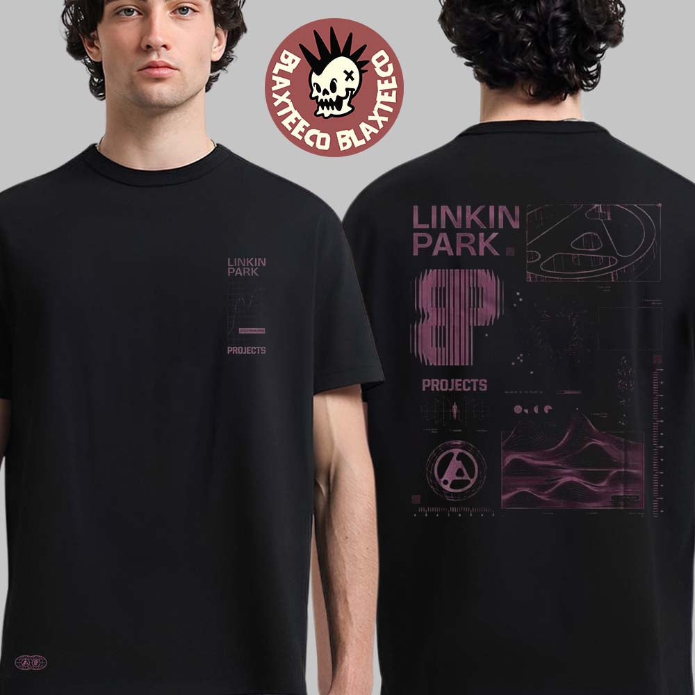 Linkin Park Brooklyn Projects 2025 Frequency Black T-Shirt Unisex T-shirt, Sweatshirt, Hoodie, Long Sleeve Tee - T-Shirt, Sweatshirt, Hoodie