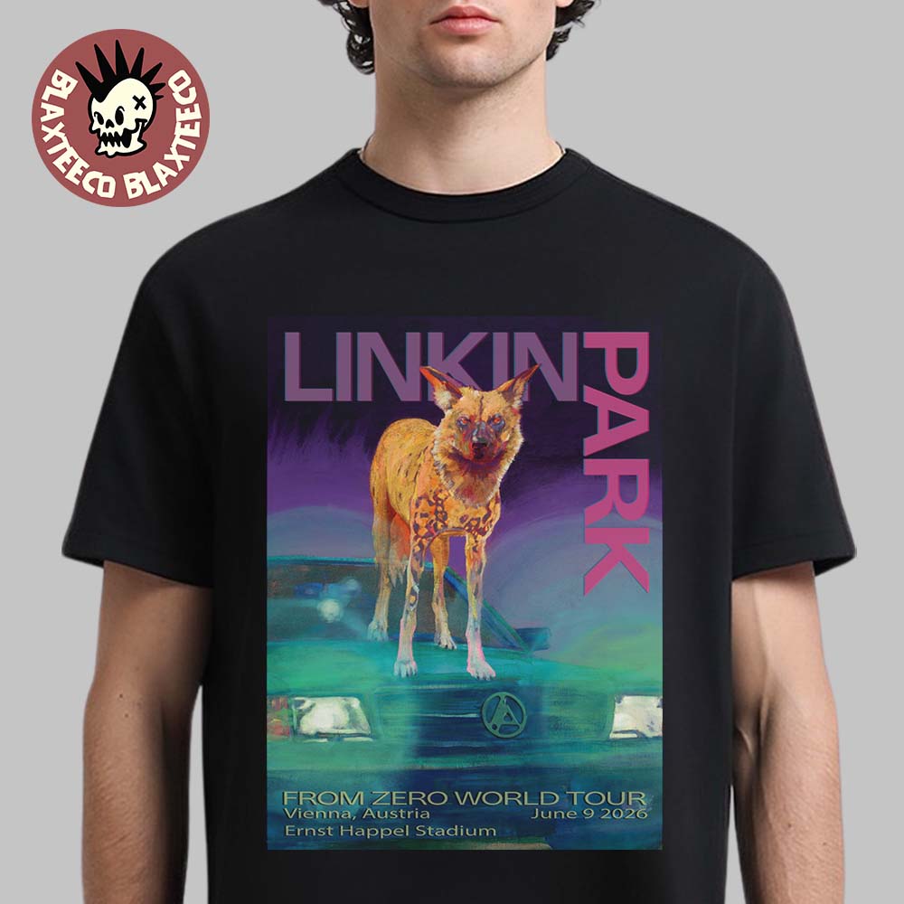 Linkin Park From Zero 2026 Tour Vienna Austria Poster At Ernst Happel Stadium On June 9 2026 T-Shirt - T-Shirt, Sweatshirt, Hoodie