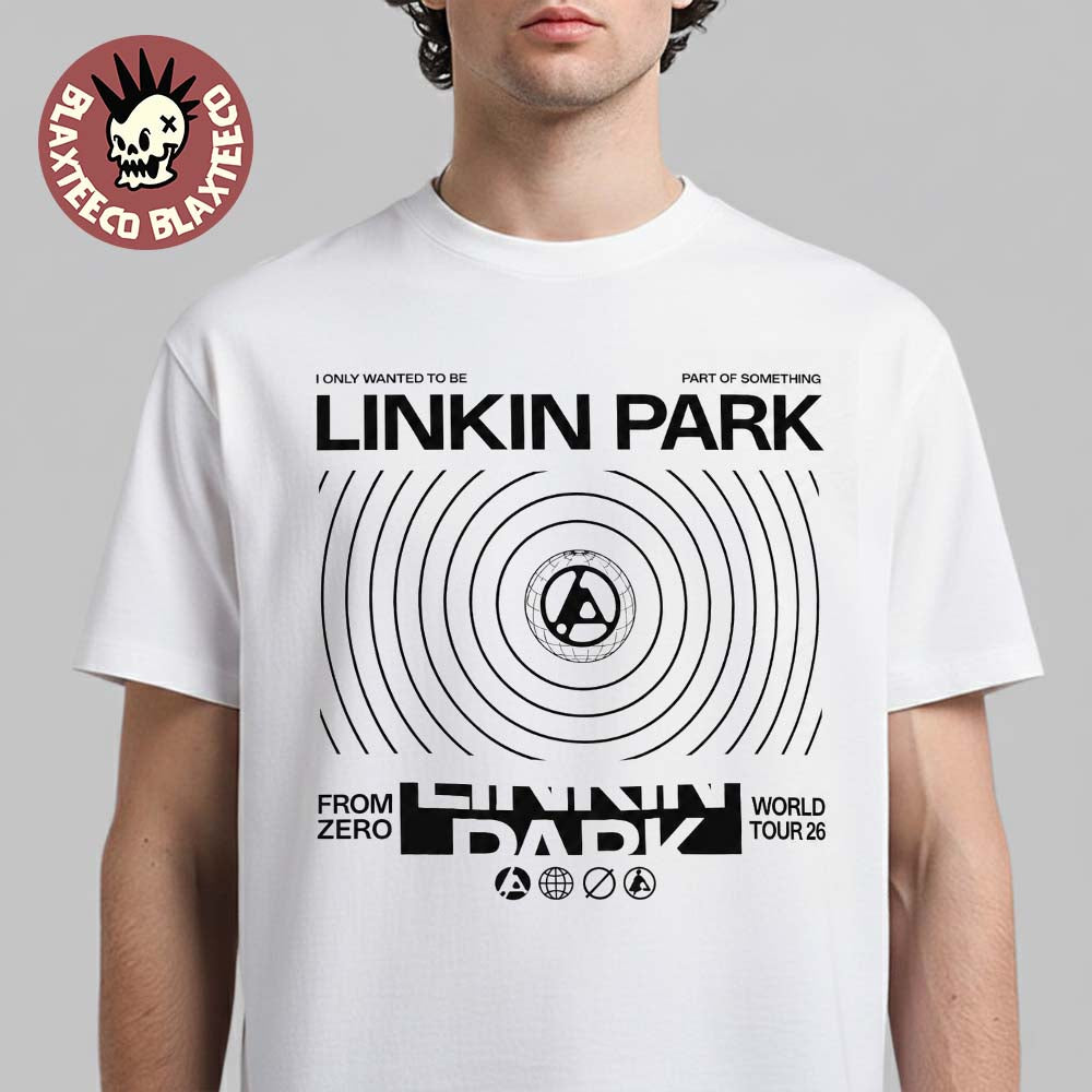 Linkin Park From Zero World Tour 2026 Europe And UK Merch Signal White T-Shirt Unisex T-shirt, Sweatshirt, Hoodie, Long Sleeve Tee - T-Shirt, Sweatshirt, Hoodie