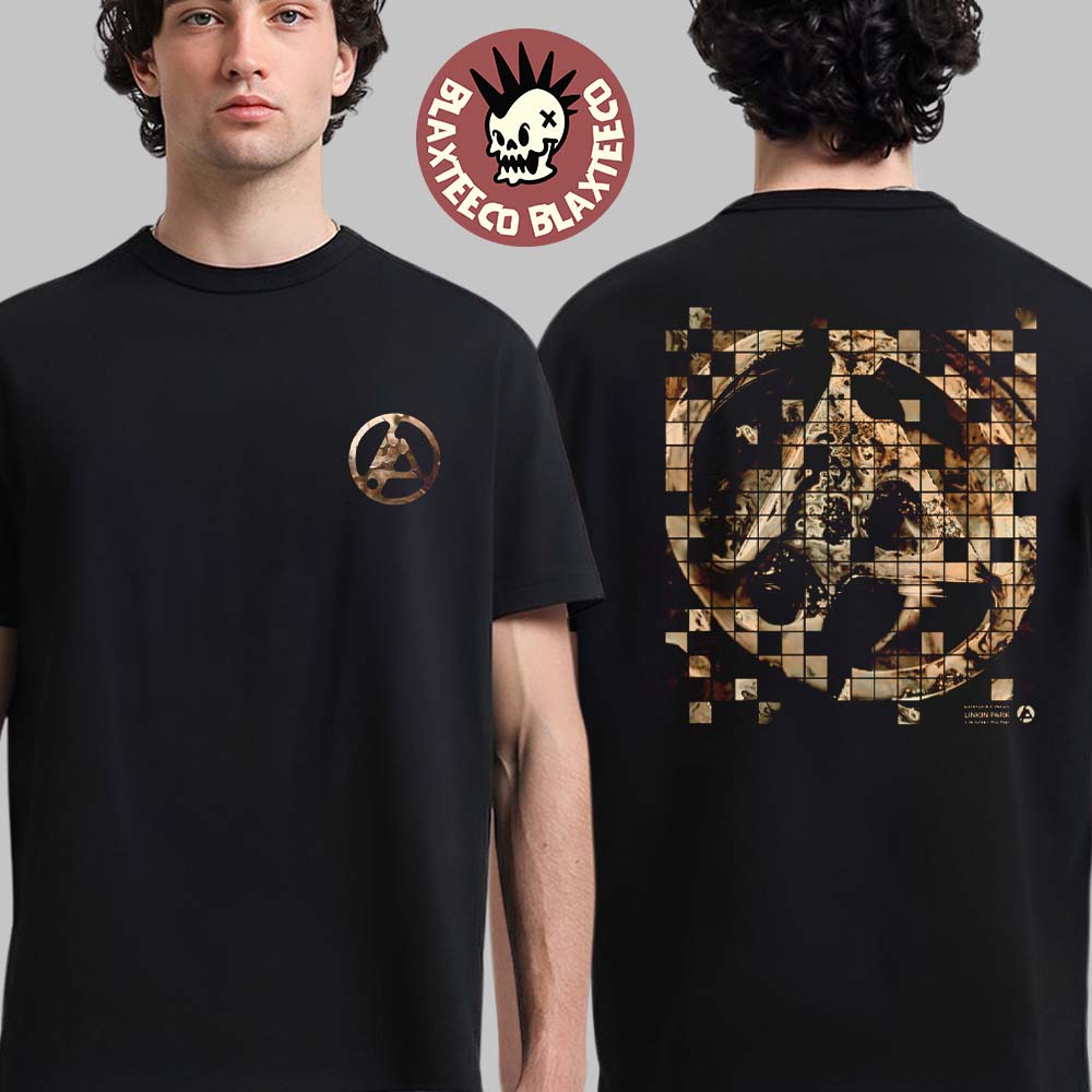 Linkin Park Holiday 2025 Collection From Zero Tile Glitch Graphite Black T-Shirt Unisex T-shirt, Sweatshirt, Hoodie, Long Sleeve Tee - T-Shirt, Sweatshirt, Hoodie