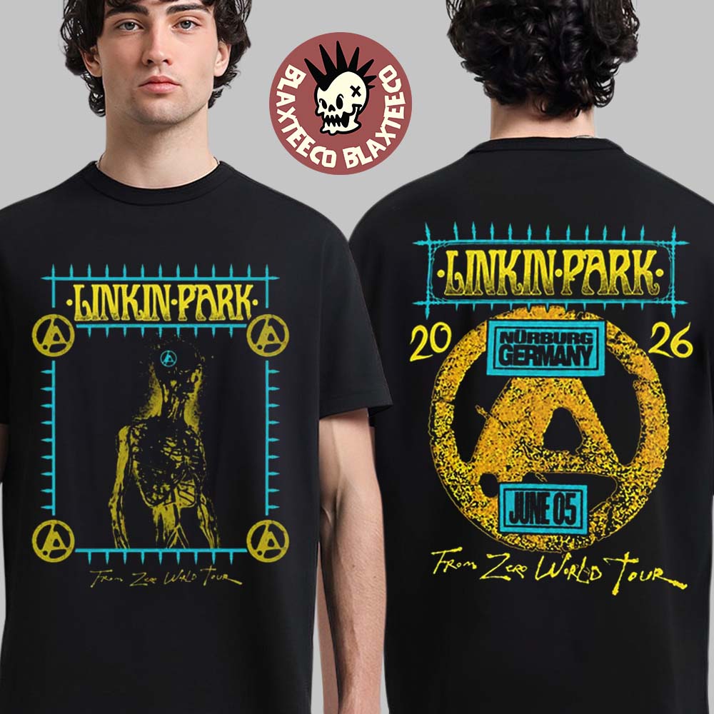 Linkin Park Rock Am Ring Festival 2026 Exclusive Merch Tee In Nurburg Germany On June 5 2026 T-Shirt - T-Shirt, Sweatshirt, Hoodie