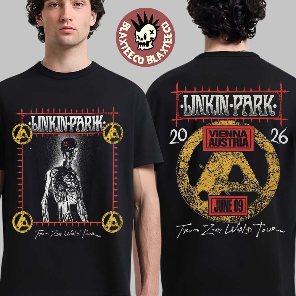 Linkin Park Vienna Austria 2026 Exclusive Event Tee At Happel Stadium On June 9 2026 T-Shirt - T-Shirt, Sweatshirt, Hoodie