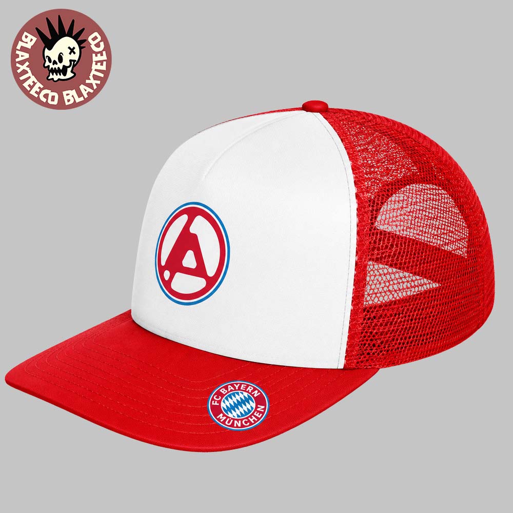 Linkin Park X Bayern Munich Munich Germany 2026 Exclusive Event Merch At Allianz Arena On 11 And 12 June 2026 Red Trucker Hat - T-Shirt, Sweatshirt, Hoodie