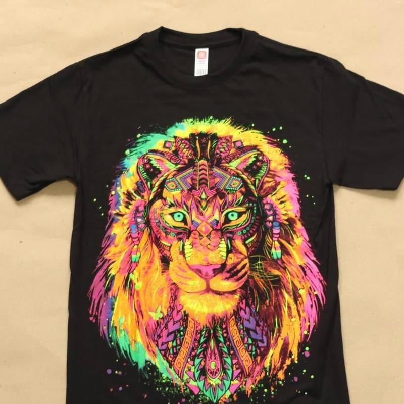 Lion Cotton Black - Adult & Kids T-Shirts, Sweatshirts & Hoodies apparel design preview 1