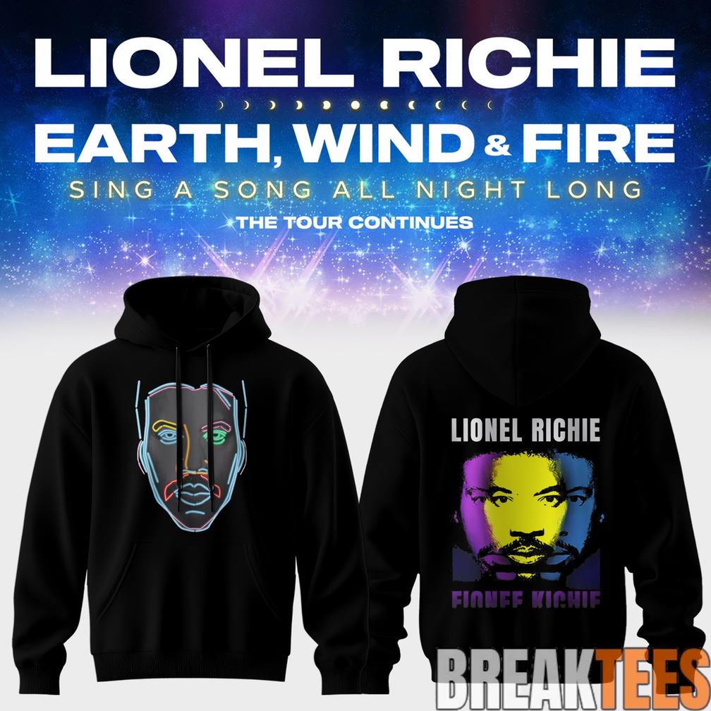 Lionel Richie Sing A Song All Night Long Tour Hoodie Unisex T-shirt, Sweatshirt, Hoodie, Long Sleeve Tee - T-Shirt, Sweatshirt, Hoodie