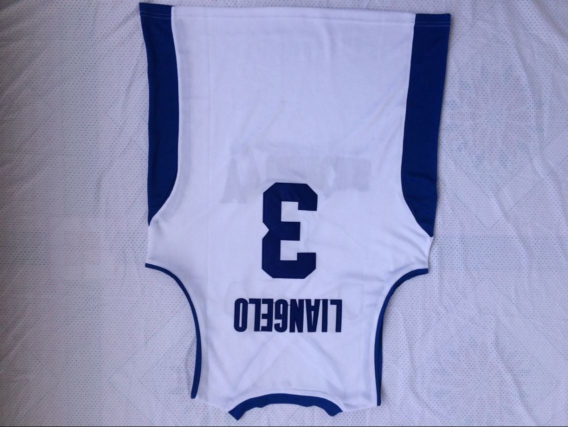 Lithuania Vytautas #3 LiAngelo Ball 3 # Jersey White Style 2 College Football Jersey football jersey product view 1