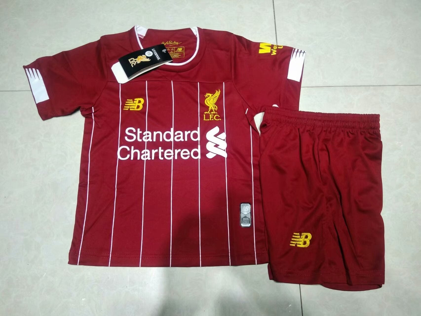 Liverpool Liverpool Home Soccer Jersey sports jersey product view 1