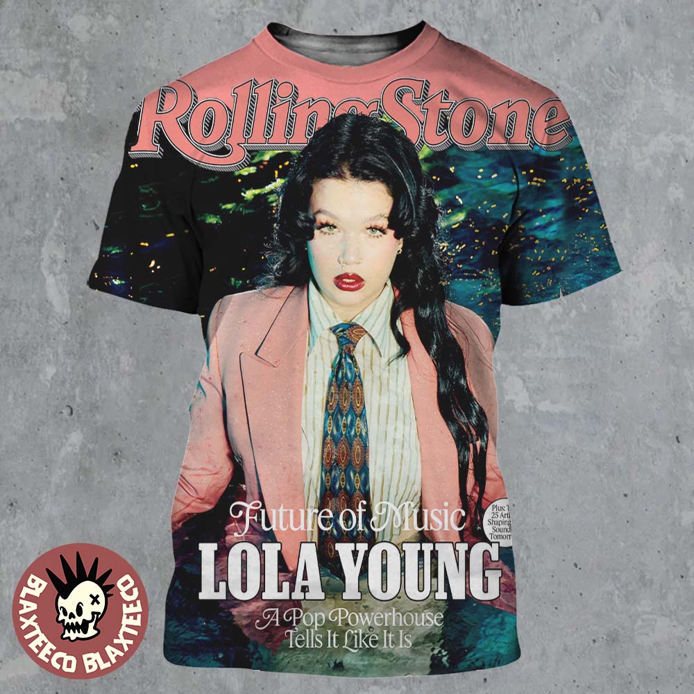Lola Young Issue Cover Star Of Rolling Stone Magazine Future Of Music A Pop Powerhouse Tells It Like It Is All Over Print Shirt - T-Shirt, Sweatshirt, Hoodie