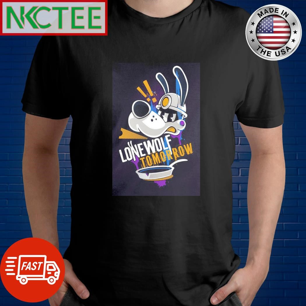 Lone Wolf Tomorrow paint shirt Unisex T-shirt, Sweatshirt, Hoodie, Long Sleeve Tee - T-Shirt, Sweatshirt, Hoodie