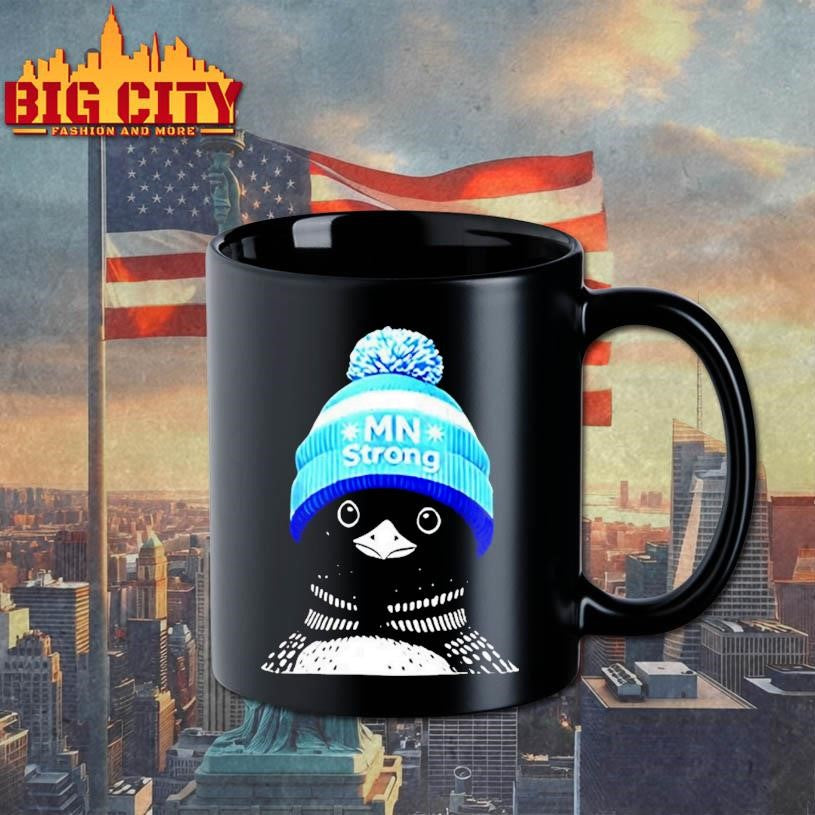 Loon Minnesota Strong Liam Conejo Ramos Blue Bunny - Adult & Kids T-Shirts, Sweatshirts & Hoodies apparel design preview 3