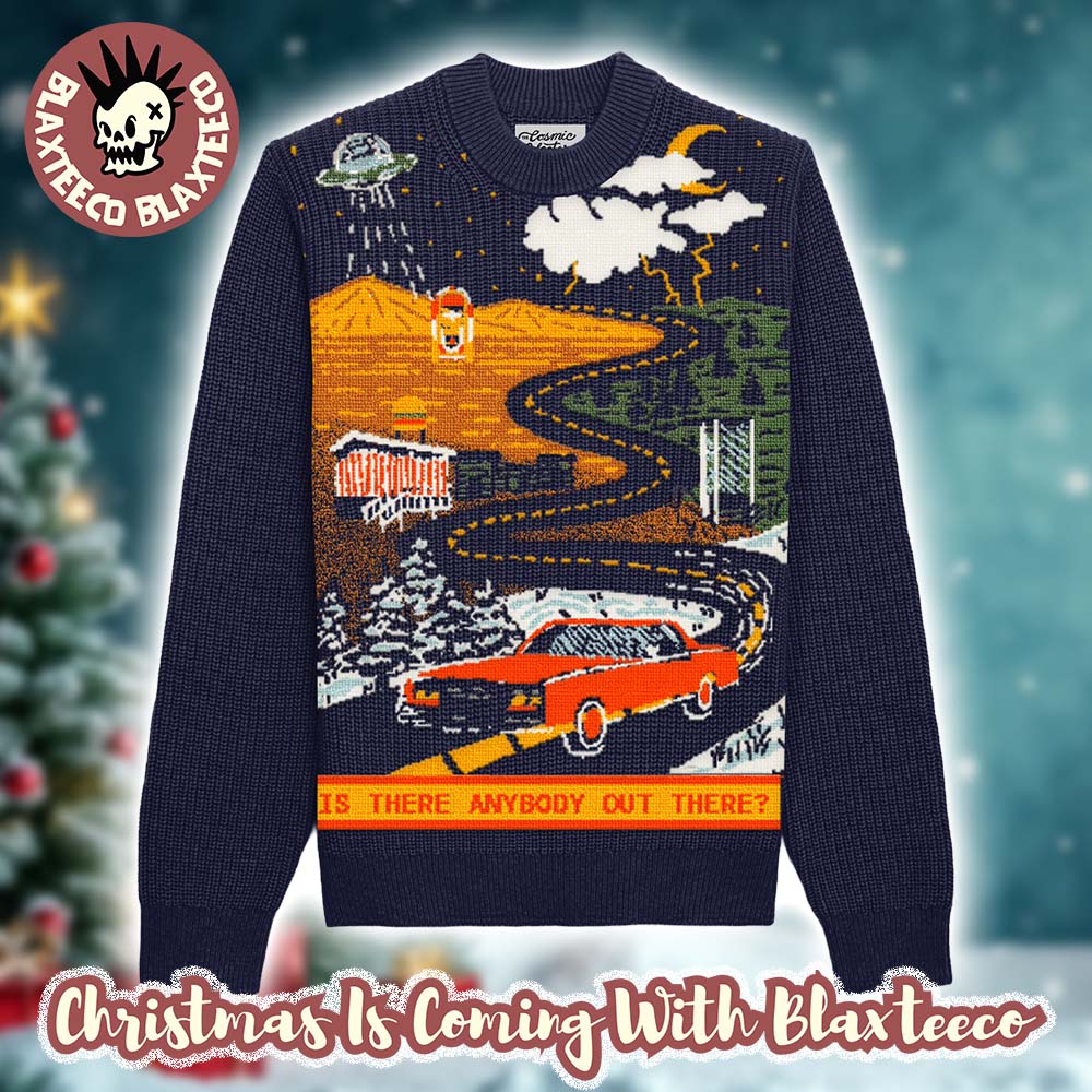 Lord Huron Is There Anybody Out There Winter 2025 Christmas Knit Sweater Unisex T-shirt, Sweatshirt, Hoodie, Long Sleeve Tee - T-Shirt, Sweatshirt, Hoodie
