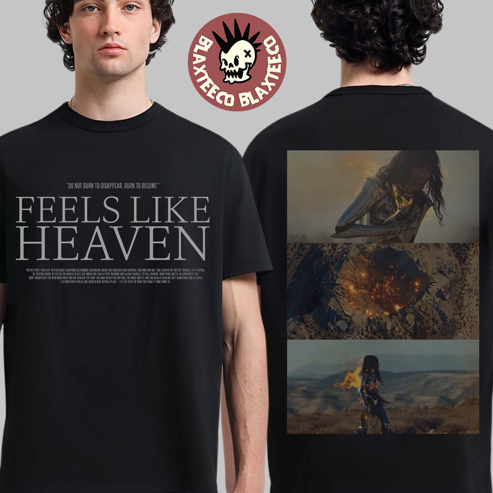 Loreen Feels Like Heaven Single Merch T-Shirt Unisex T-shirt, Sweatshirt, Hoodie, Long Sleeve Tee - T-Shirt, Sweatshirt, Hoodie