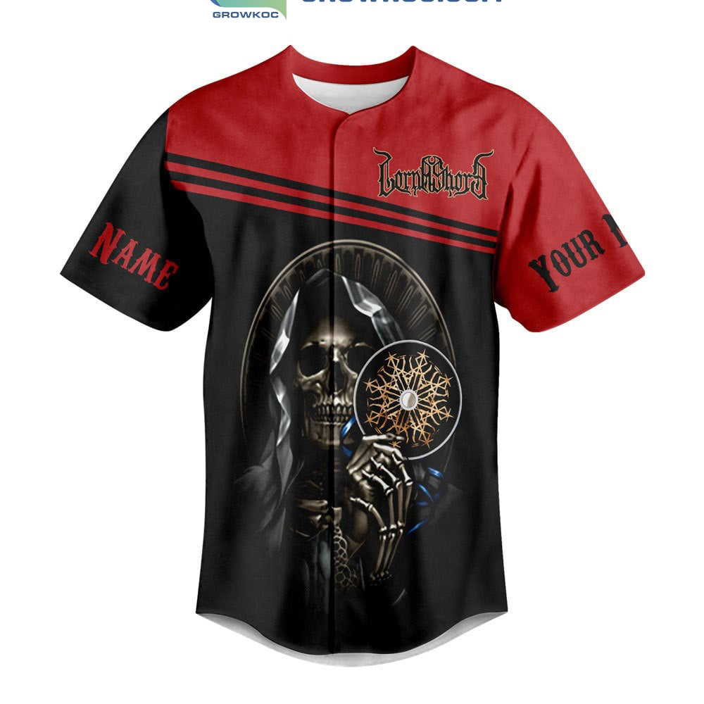 Lorna Shore A Blessing Of Life Cursed To Die Personalized Baseball Jersey baseball jersey product view 2