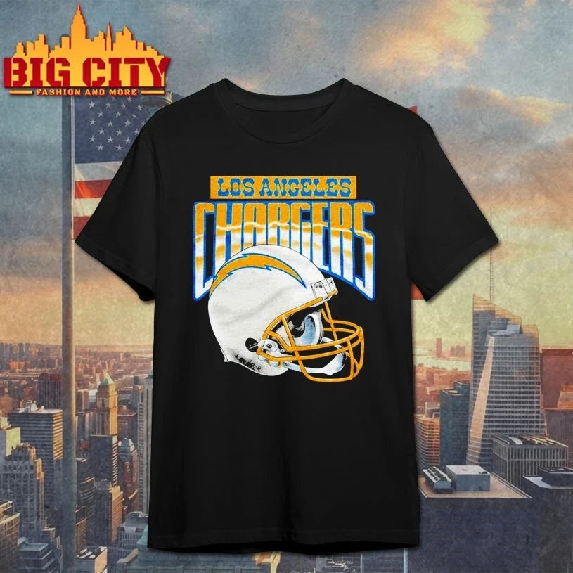 Los Angeles Chargers Gradient Helmet Shirt Unisex T-shirt, Sweatshirt, Hoodie, Long Sleeve Tee - T-Shirt, Sweatshirt, Hoodie