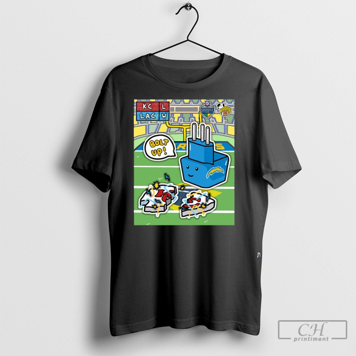 Los Angeles Chargers Win 27 21 Kansas City Chiefs 2025 Game Day T Shirt Unisex T-shirt, Sweatshirt, Hoodie, Long Sleeve Tee - T-Shirt, Sweatshirt, Hoodie