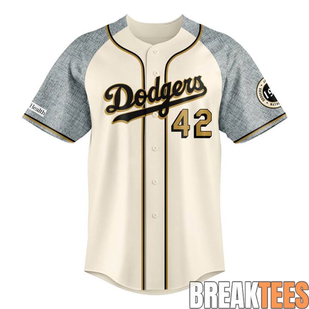 Los Angeles Dodgers 2026 Jackie Robinson Day Baseball Jersey baseball jersey product view 2