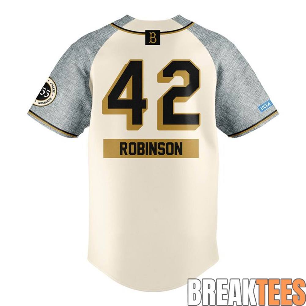 Los Angeles Dodgers 2026 Jackie Robinson Day Baseball Jersey baseball jersey product view 3