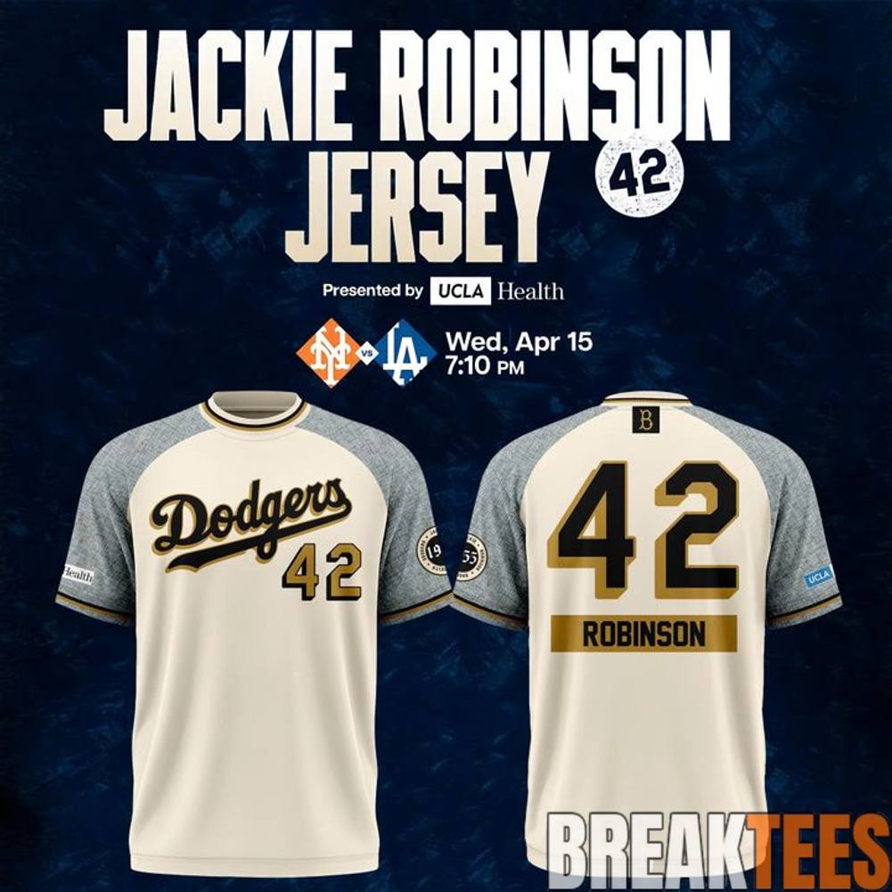 Los Angeles Dodgers 2026 Jackie Robinson Day Shirt Unisex T-shirt, Sweatshirt, Hoodie, Long Sleeve Tee - T-Shirt, Sweatshirt, Hoodie