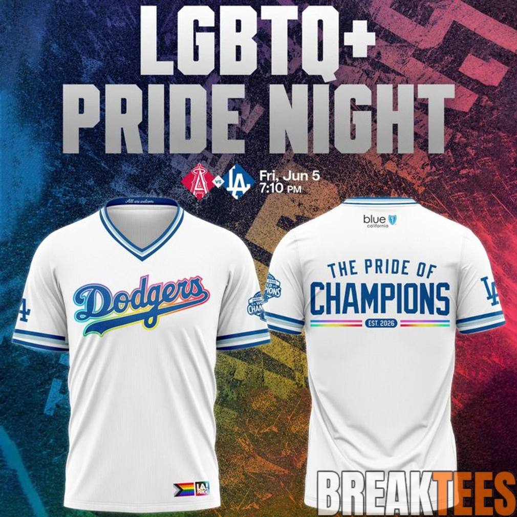 Los Angeles Dodgers 2026 LGBTQ+ Pride Night Shirt Unisex T-shirt, Sweatshirt, Hoodie, Long Sleeve Tee - T-Shirt, Sweatshirt, Hoodie