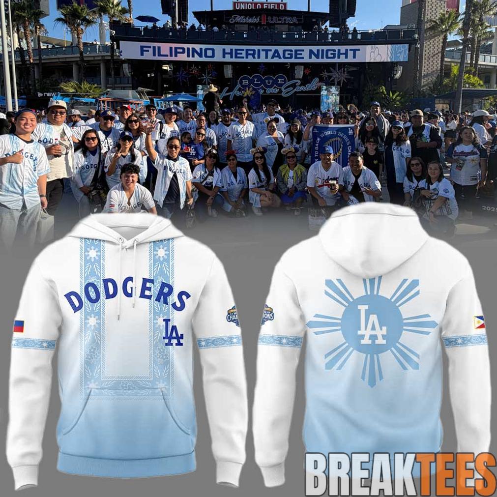 Los Angeles Dodgers Filipino Heritage Night 2026 Hoodie Unisex T-shirt, Sweatshirt, Hoodie, Long Sleeve Tee - T-Shirt, Sweatshirt, Hoodie