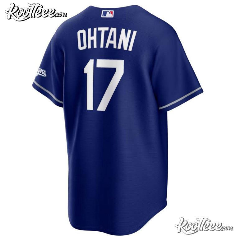 Los Angeles Dodgers Shohei Ohtani No 17 Custom Name Number Baseball Jersey baseball jersey product view 3
