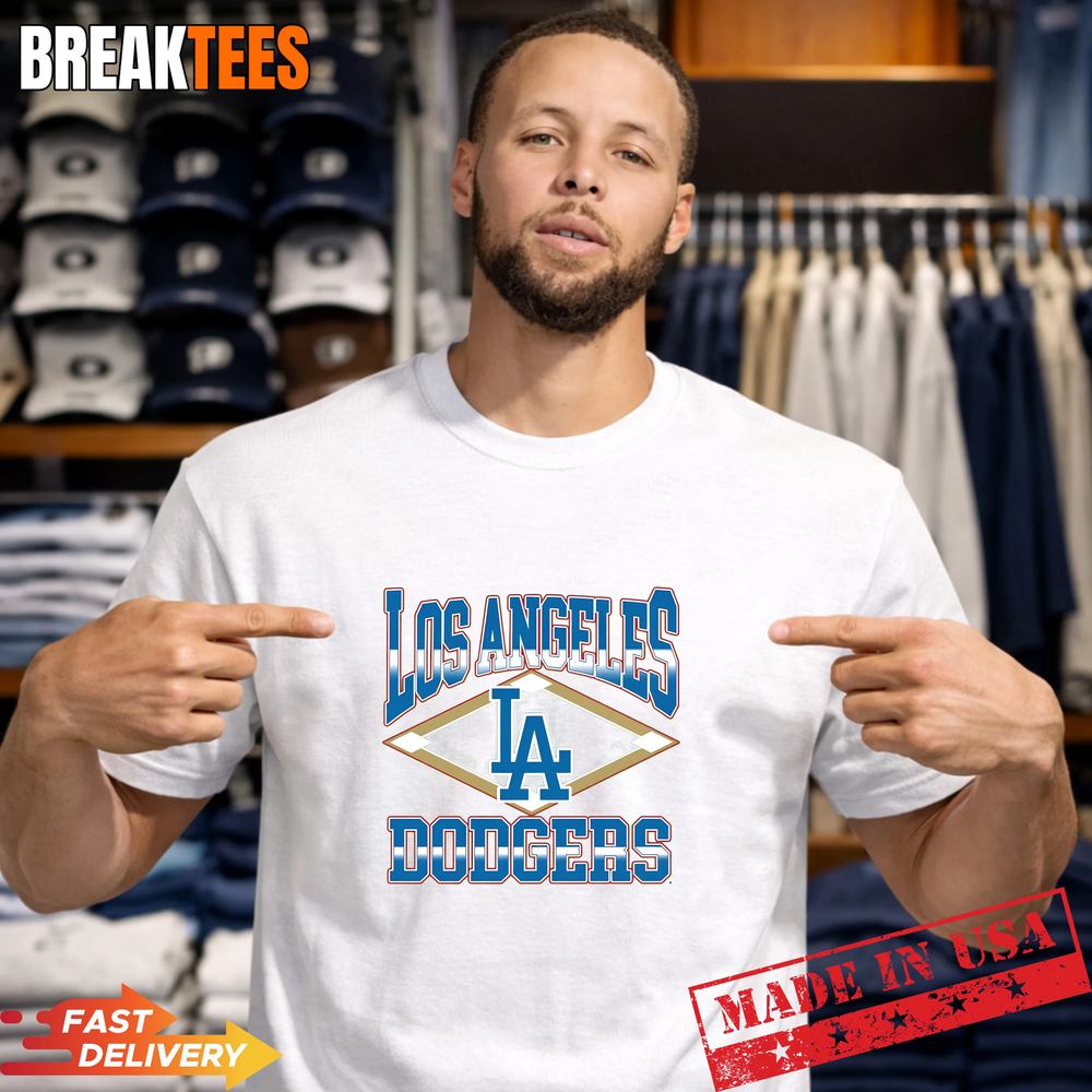 Los Angeles Dodgers baseball field diamond t-shirt Unisex T-shirt, Sweatshirt, Hoodie, Long Sleeve Tee - T-Shirt, Sweatshirt, Hoodie