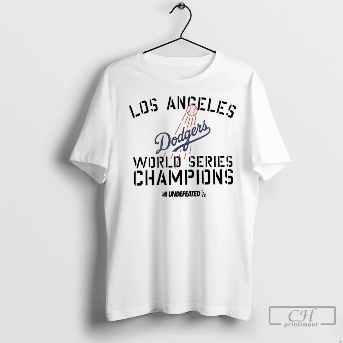 Los Angeles Dodgers X Undefeated World Series Champions T Shirts Unisex T-shirt, Sweatshirt, Hoodie, Long Sleeve Tee - T-Shirt, Sweatshirt, Hoodie
