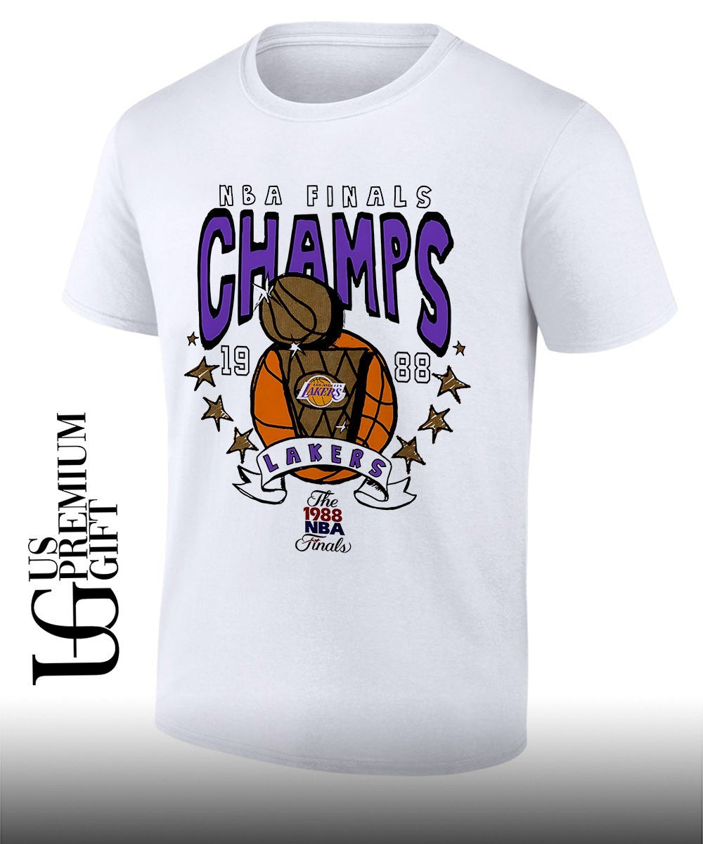 Los Angeles Lakers 1988 NBA Finals Champions Hardwood Classics History shirt Unisex T-shirt, Sweatshirt, Hoodie, Long Sleeve Tee - T-Shirt, Sweatshirt, Hoodie