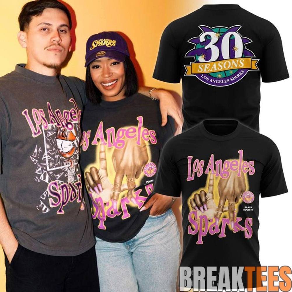 Los Angeles Sparks 2026 New T-Shirt  Black Unisex T-shirt, Sweatshirt, Hoodie, Long Sleeve Tee - T-Shirt, Sweatshirt, Hoodie
