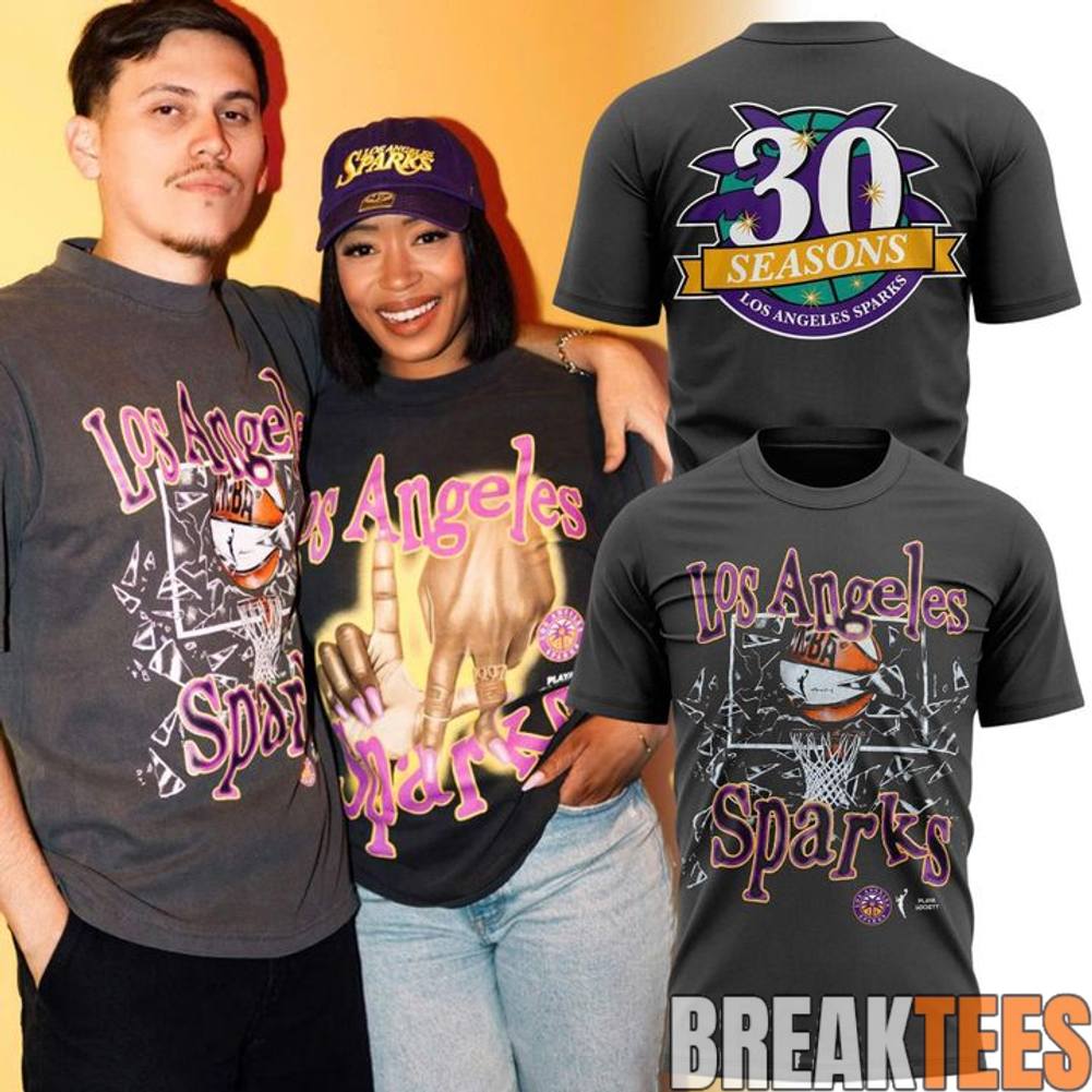 Los Angeles Sparks 2026 New T-Shirt  Grey Unisex T-shirt, Sweatshirt, Hoodie, Long Sleeve Tee - T-Shirt, Sweatshirt, Hoodie